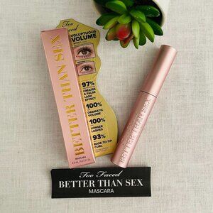 Too Faced Better Than Sex Black Mascara Full Size 0.27 Fl Oz